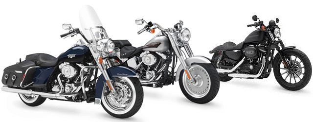 Harley Davidson Motorcycles range