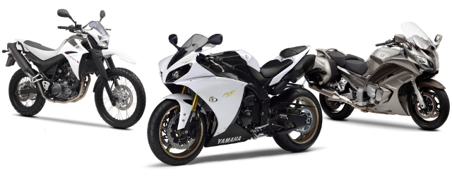 Yamaha Motorcycle range